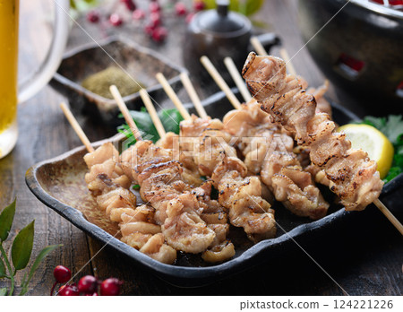 鹽焗雞肉串 124221226