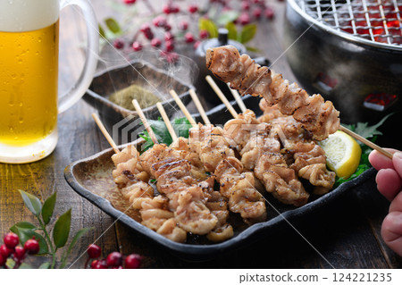 鹽焗雞肉串 124221235