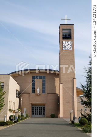 Church of Immaculate Conception of the Virgin Mary in Malesnica residential area, Zagreb, Croatia Church of Immaculate Conception of the Virgin Mary in Malesnica residential area, Zagreb, Croatia 124221772