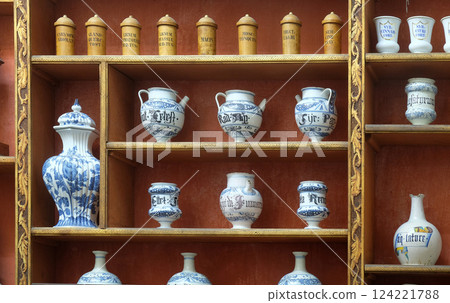 The third oldest pharmacy in the world in Franciscan monastery in Dubrovnik 124221788