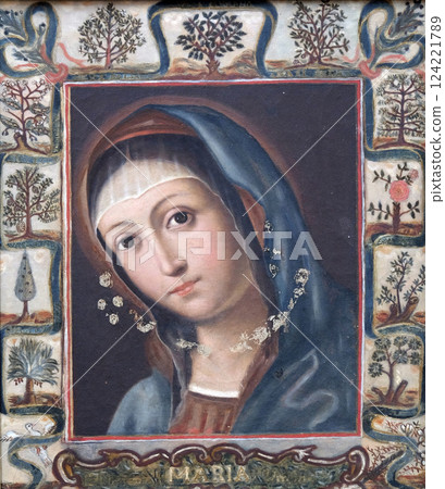 Our Lady of Dubrovnik by the Mato Celestin Medovic in the convent of the Friars Minor in Dubrovnik Our Lady of Dubrovnik by the Mato Celestin Medovic in the convent of the Friars Minor in Dubrovnik 124221789