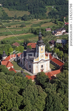 Church of Our Lady of Jerusalem at Trski Vrh in Krapina, Croatia 124221798