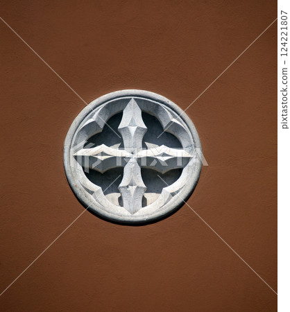 Window, Architectural detail of the church. Zadar, Croatia 124221807