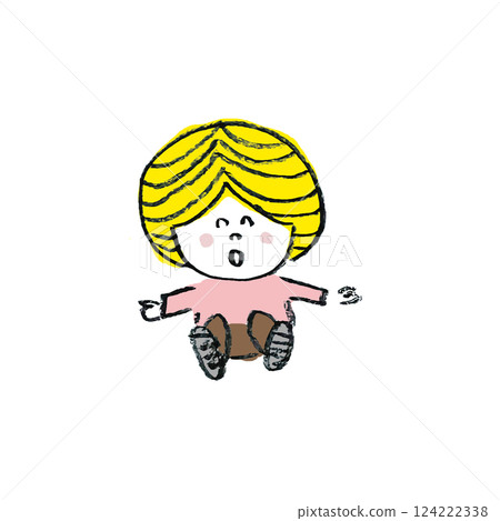 微笑的孩子 124222338