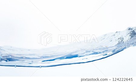 Water flow, sway, water surface, waves Water flow, sway, water surface, waves 124222645