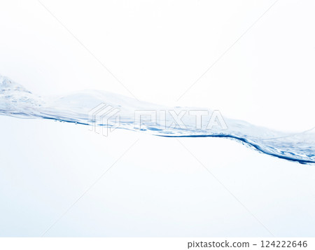 水流、搖擺、水面、波浪 124222646