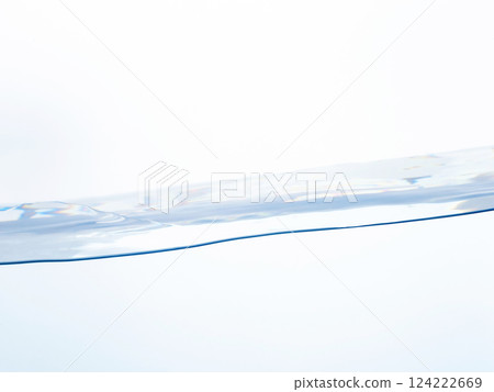Water flow, sway, water surface, waves 124222669