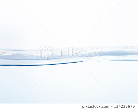 Water flow, sway, water surface, waves 124222679