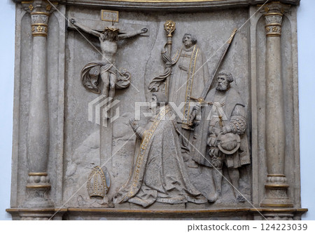 Epitaph for Bishop Konrad von Thungen in Wurzburg Cathedral dedicated to Saint Kilian, Bavaria, Germany 124223039