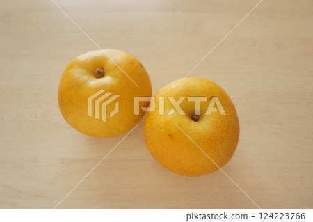 Pears on the table 124223766