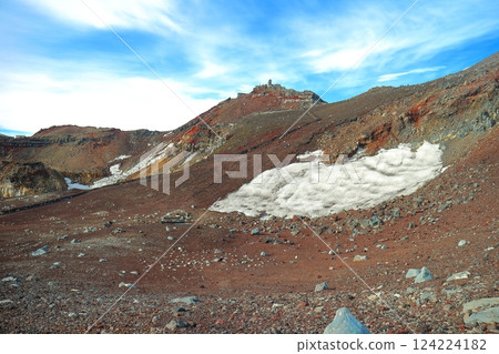 The summit of Mt. Fuji on a clear day (Kengamine) 124224182