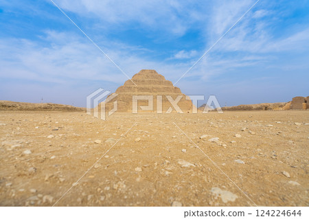 Ancient Sands: The Step Pyramid of Saqqara. 124224644