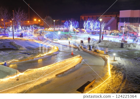 釧路冬季公園溜冰場 釧路冬季公園溜冰場 124225364