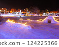 釧路冬季公園溜冰場 124225366