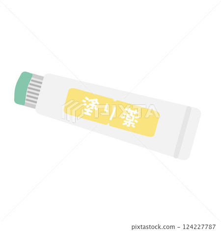 Ointment illustration Ointment illustration 124227787