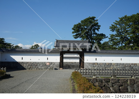 Odawara Castle in Japan under the blue sky 124228019
