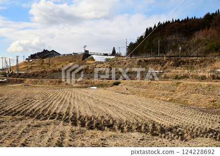 Roadside Station Tono Kaze no Oka and JR Kamaishi Line 124228692