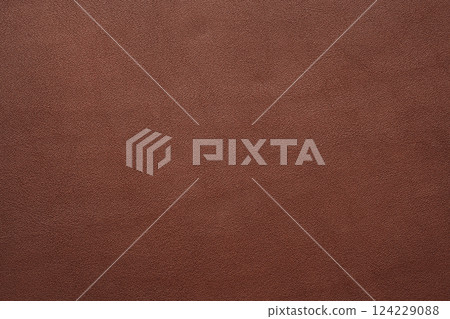 Full grain brown leather texture background 124229088