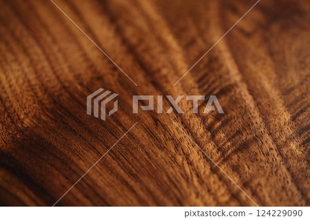 Closeup black walnut background with wood structure Closeup black walnut background with wood structure 124229090