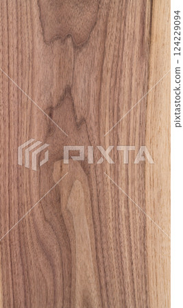 Texture of black walnut solid board untreated Texture of black walnut solid board untreated 124229094