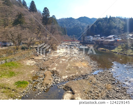 Korankei in spring (Toyota City, Aichi Prefecture) 124229145