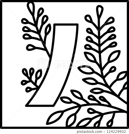 Line drawing square simple Hanafuda Fuzuki Hagi red short July Hagi with red short Line drawing square simple Hanafuda Fuzuki Hagi red short July Hagi with red short 124229932
