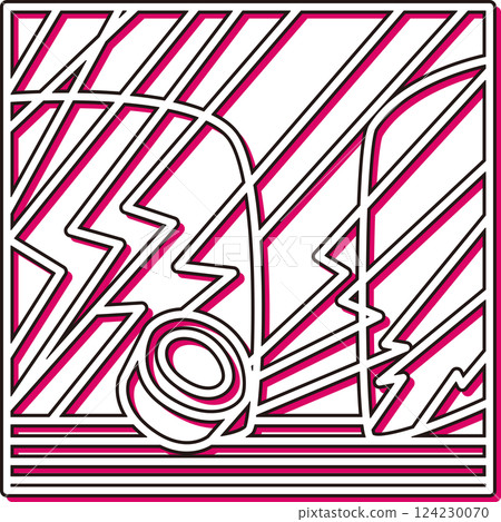 彩影方簡花札牌下栃木十一月栃木袈裟 124230070