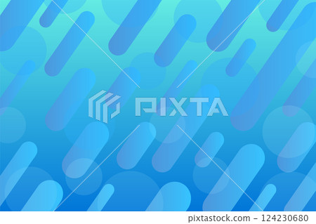 Blue Abstract Object Blue Abstract Object 124230680