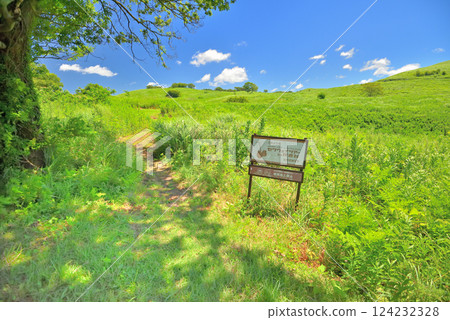 中國地方、秋吉台、秋吉台喀斯特道路、長者之森停車場 Segway 賽道、山口縣宮市 124232328
