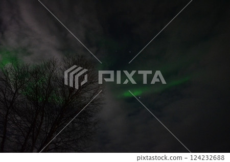 Inari, Finland, is located within the Arctic Circle and has a high chance of seeing the Northern Lights. Inari, Finland, is located within the Arctic Circle and has a high chance of seeing the Northern Lights. 124232688