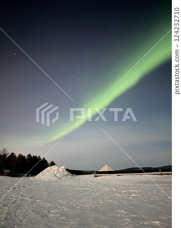 Inari, Finland, is located within the Arctic Circle and has a high chance of seeing the Northern Lights. Inari, Finland, is located within the Arctic Circle and has a high chance of seeing the Northern Lights. 124232710
