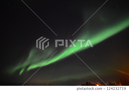 Inari, Finland, is located within the Arctic Circle and has a high chance of seeing the Northern Lights. Inari, Finland, is located within the Arctic Circle and has a high chance of seeing the Northern Lights. 124232719