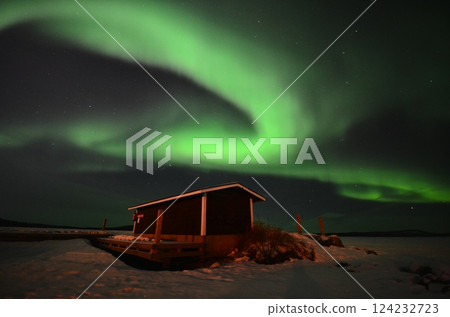 Inari, Finland, is located within the Arctic Circle and has a high chance of seeing the Northern Lights. Inari, Finland, is located within the Arctic Circle and has a high chance of seeing the Northern Lights. 124232723