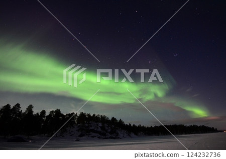 Inari, Finland, is located within the Arctic Circle and has a high chance of seeing the Northern Lights. Inari, Finland, is located within the Arctic Circle and has a high chance of seeing the Northern Lights. 124232736