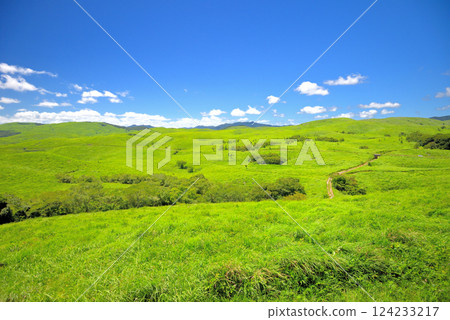 View from the Mito Observatory in Akiyoshidai, Chugoku region, overlooking the Akiyoshidai Karst Road and the Karst Plateau, Miya City, Yamaguchi Prefecture (6) View from the Mito Observatory in Akiyoshidai, Chugoku region, overlooking the Akiyoshidai Karst Road and the Karst Plateau, Miya City, Yamaguchi Prefecture (6) 124233217