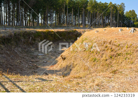 Suwahara Castle, one of Japan's top 100 castles 124233319