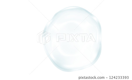 透明PNG格式的泡泡凝膠，藍灰色，灰色泡泡插圖背景素材，簡單 124233393