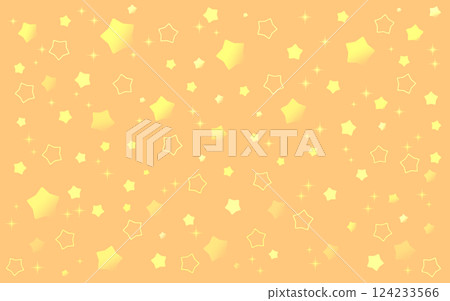 Orange sparkling background with shining stars, light Orange sparkling background with shining stars, light 124233566
