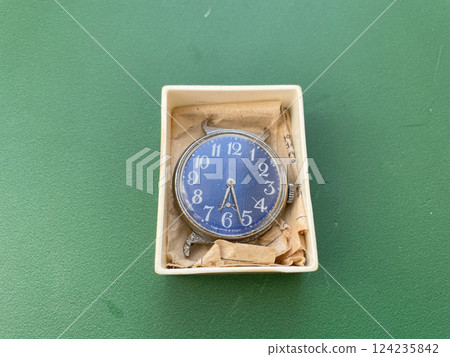 Retro watch faces with classic numerals 124235842