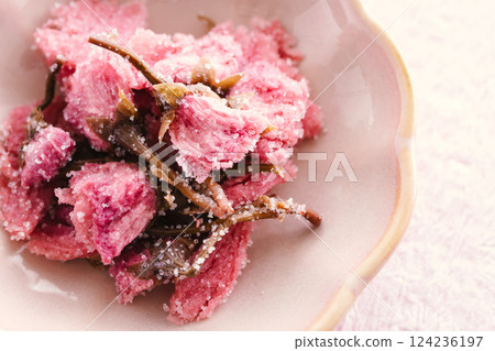 Salted cherry blossoms Salted cherry blossoms 124236197