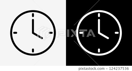 Simple clock set 124237536