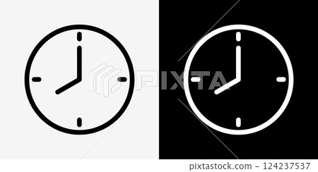 Simple clock set 124237537