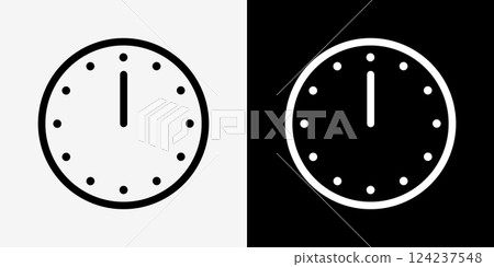 Simple clock set 124237548