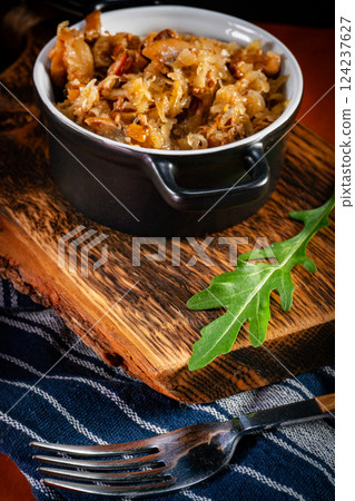 Bigos - traditional Polish food. Bigos - traditional Polish food. 124237627