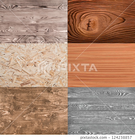 set texture different wooden background 124238857