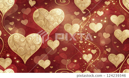 A background of adorable hearts to convey your feelings A background of adorable hearts to convey your feelings 124239346