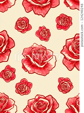 Elegant Rose Background Elegant Rose Background 124240248
