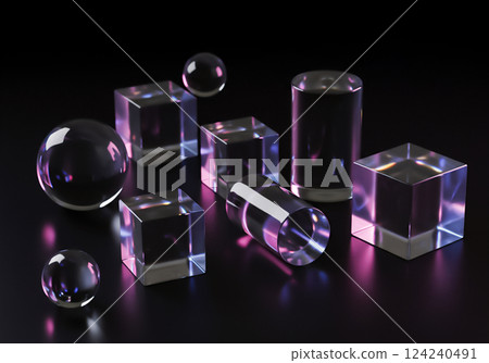 用光與色編織的透明玻璃藝術世界 124240491