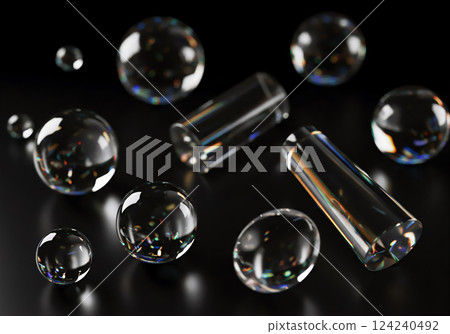 用光與色編織的透明玻璃藝術世界 124240492