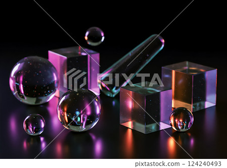 用光與色編織的透明玻璃藝術世界 124240493